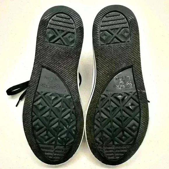 Converse Junior Chuck Taylor All Star EVA Lift Plant Love High‎ Top Size 3 - Picture 6 of 8